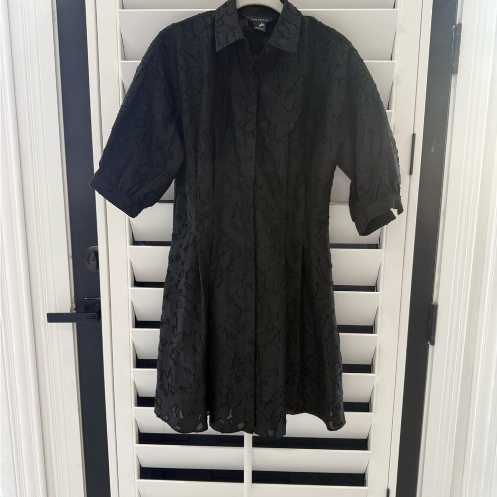 Club Monaco‎  Women’s Black textured Dress